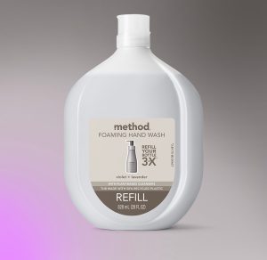 foaming hand wash refill – violet + lavender. 28 fl oz