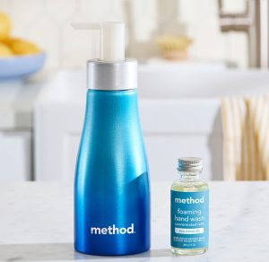 foaming hand wash: 2-pack concentrated refill – sea minerals. 2 fl oz