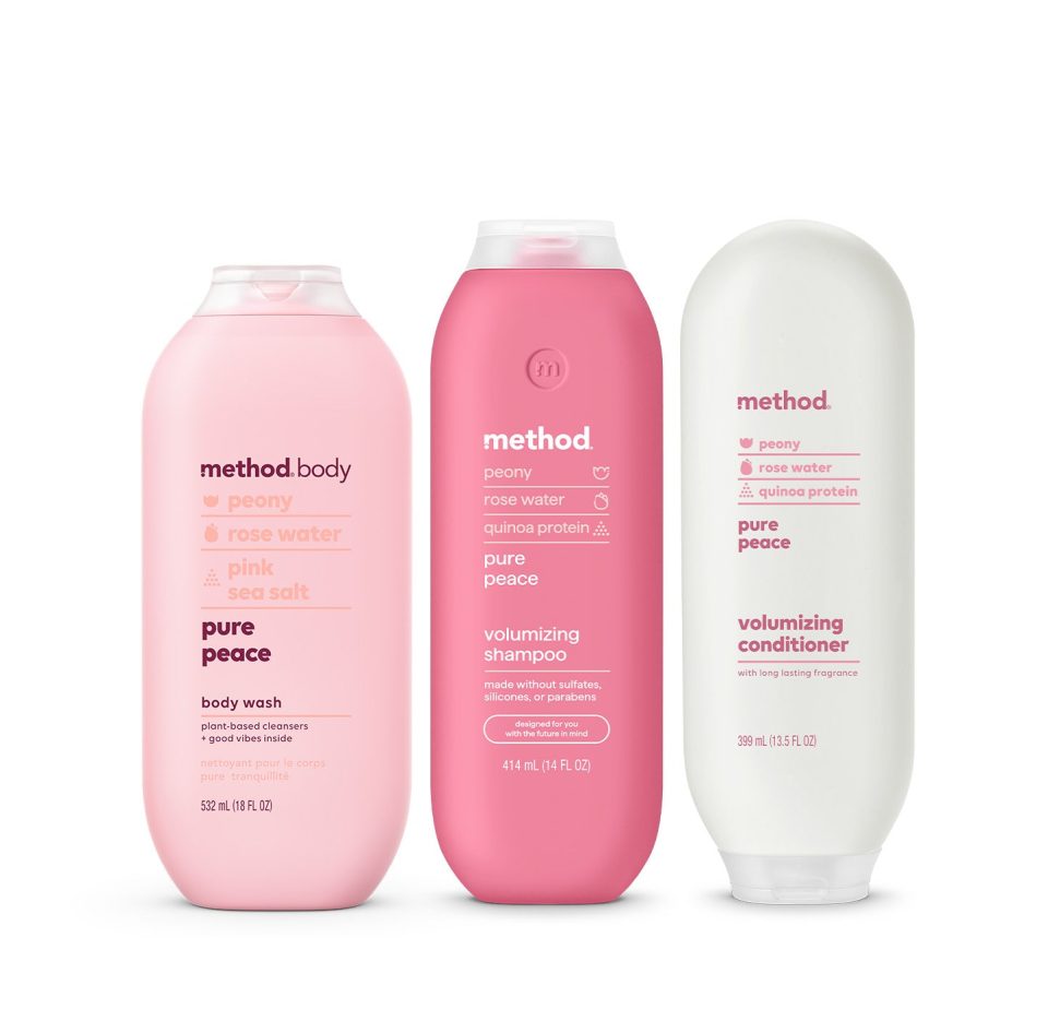 shower trio - pure peace. 45.5 oz